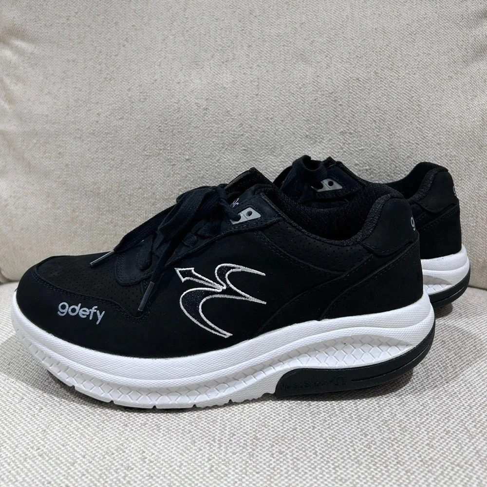 Gravity Defyer Gdefy Orion Athletic Men's Corrective Fit Black Size 10 NWOT - Picture 2 of 10